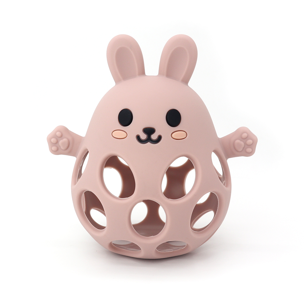 Bunny Hollow Silicone Teether