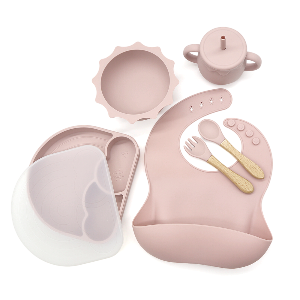 Rainbow Baby Gift Feeding Set Design